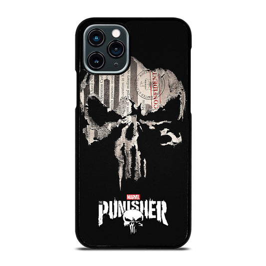 THE PUNISHER MARVEL SKULL LOGO 1 iPhone 11 Pro Case Cover