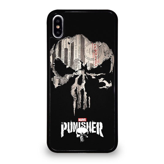THE PUNISHER MARVEL SKULL LOGO 1 iPhone XS Max Case Cover