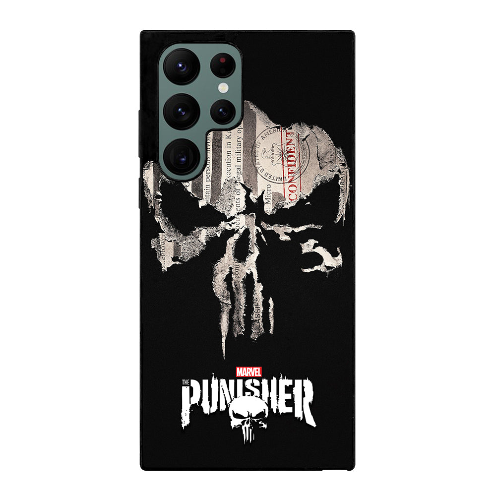 THE PUNISHER MARVEL SKULL LOGO 1 Samsung Galaxy S22 Ultra Case Cover