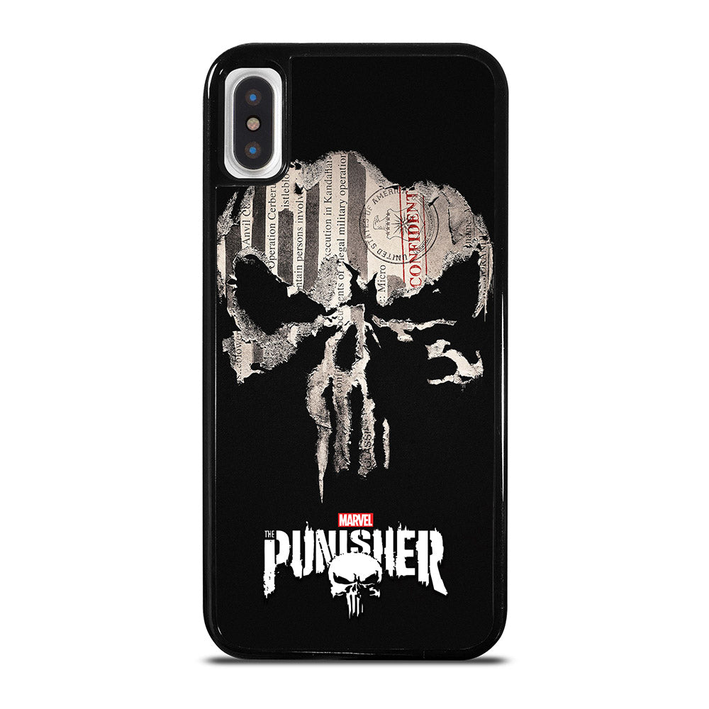 THE PUNISHER MARVEL SKULL LOGO 1 iPhone X / XS Case Cover