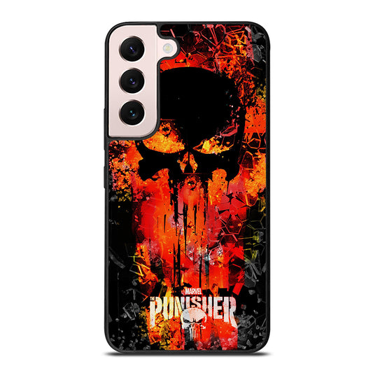 THE PUNISHER MARVEL SKULL LOGO 2 Samsung Galaxy S22 Plus Case Cover