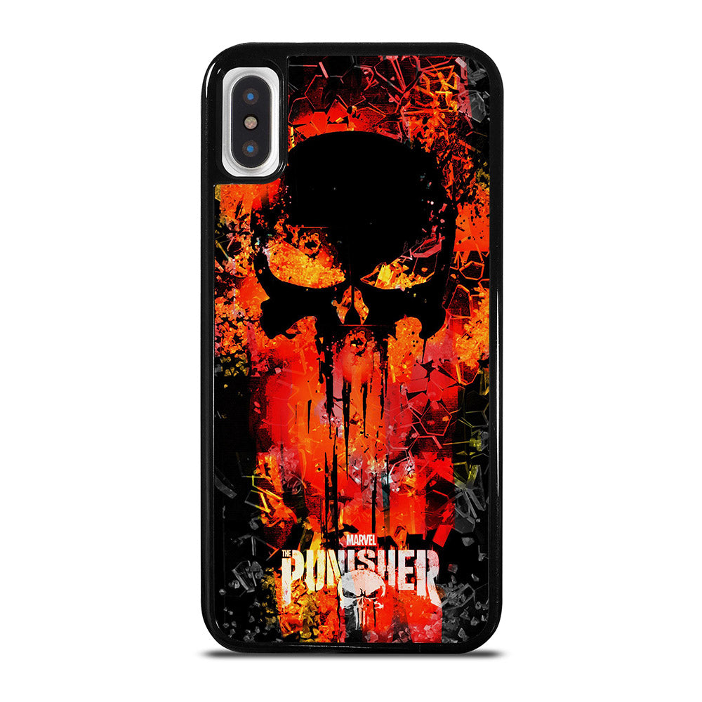 THE PUNISHER MARVEL SKULL LOGO 2 iPhone X / XS Case Cover