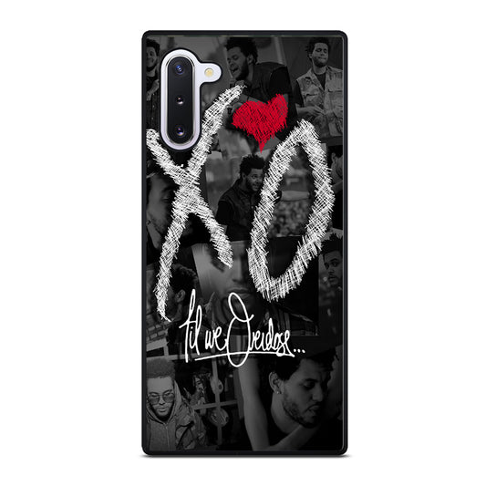 THE WEEKND XO COLLAGE LOGO Samsung Galaxy Note 10 Case Cover