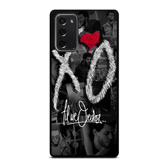 THE WEEKND XO COLLAGE LOGO Samsung Galaxy Note 20 Case Cover