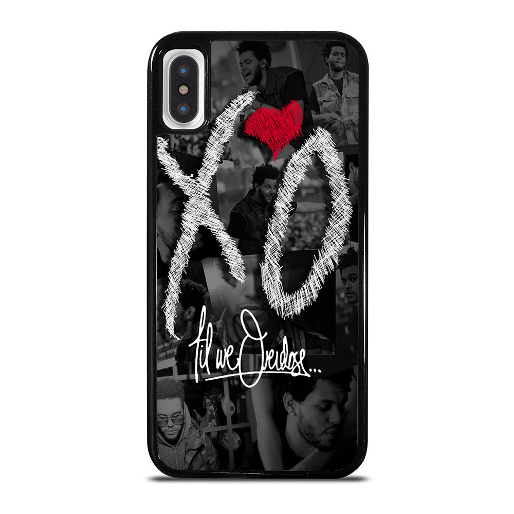 THE WEEKND XO COLLAGE LOGO iPhone X / XS Case Cover