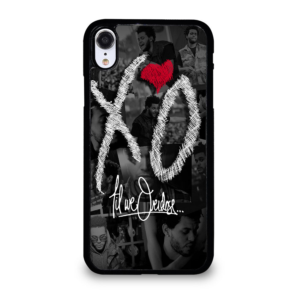 THE WEEKND XO COLLAGE LOGO iPhone XR Case Cover