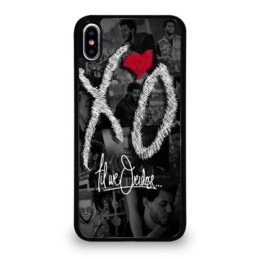 THE WEEKND XO COLLAGE LOGO iPhone XS Max Case Cover