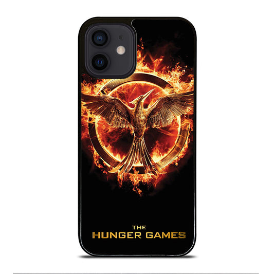 THE HUNGER GAMES BLACK LOGO iPhone 12 Mini Case Cover