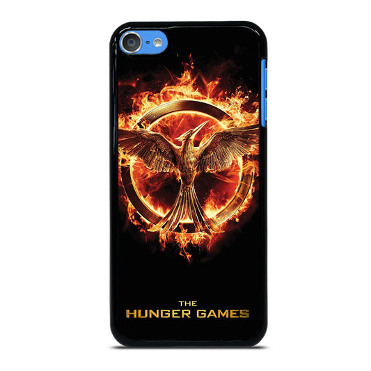THE HUNGER GAMES BLACK LOGO iPod Touch 7 Case Cover