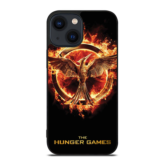 THE HUNGER GAMES BLACK LOGO iPhone 14 Plus Case Cover