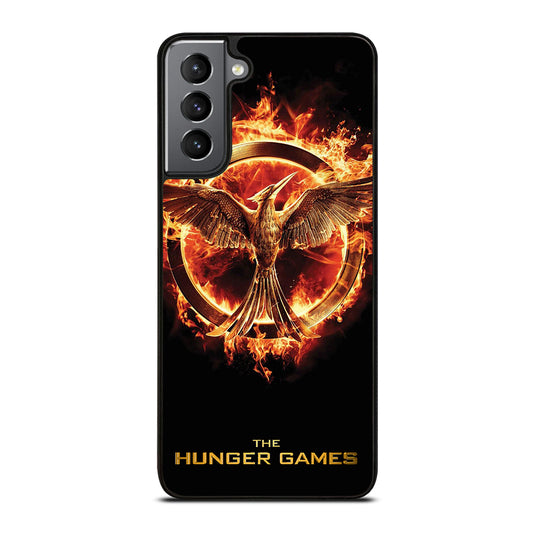 THE HUNGER GAMES BLACK LOGO Samsung Galaxy S21 Plus Case Cover