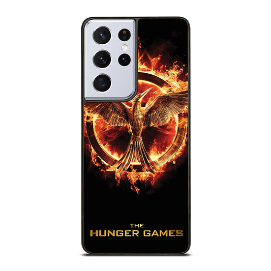 THE HUNGER GAMES BLACK LOGO Samsung Galaxy S21 Ultra Case Cover