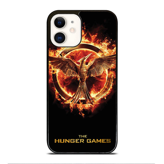 THE HUNGER GAMES BLACK LOGO iPhone 12 Case Cover