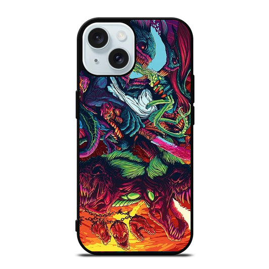 THE HYPER BEAST ARTWORK 2 iPhone 15 Case Cover