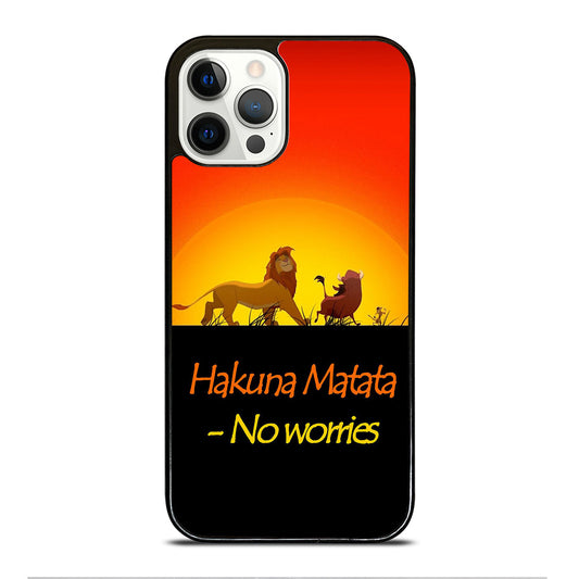 THE LION KING HAKUNA MATATA 2 iPhone 12 Pro Case Cover