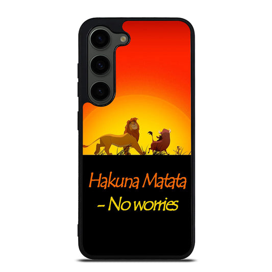 THE LION KING HAKUNA MATATA 2 Samsung Galaxy S23 Plus Case Cover