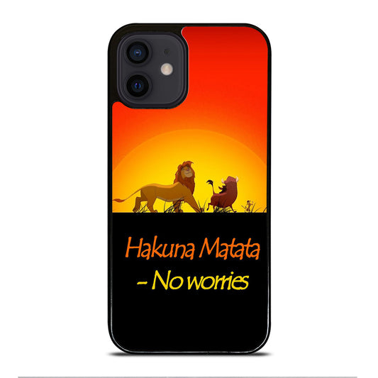 THE LION KING HAKUNA MATATA 2 iPhone 12 Mini Case Cover