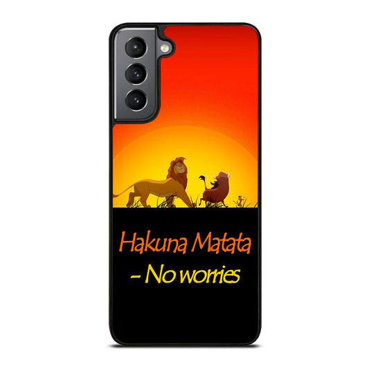 THE LION KING HAKUNA MATATA 2 Samsung Galaxy S21 Plus Case Cover