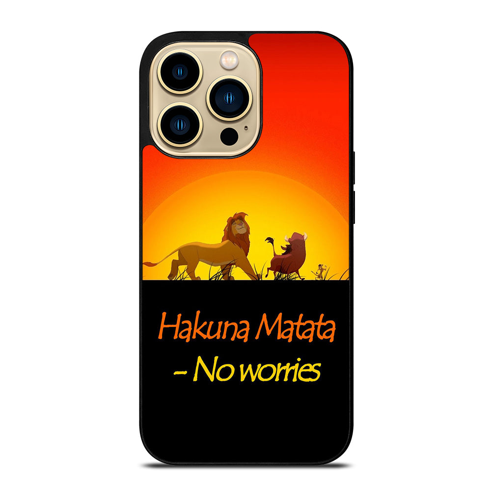 THE LION KING HAKUNA MATATA 2 iPhone 14 Pro Max Case Cover