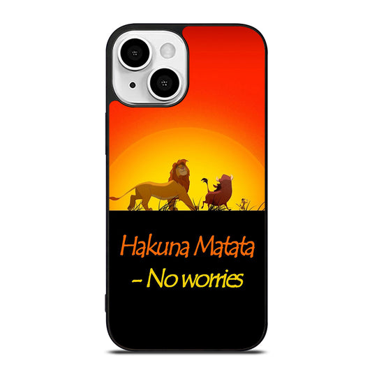 THE LION KING HAKUNA MATATA 2 iPhone 13 Mini Case Cover
