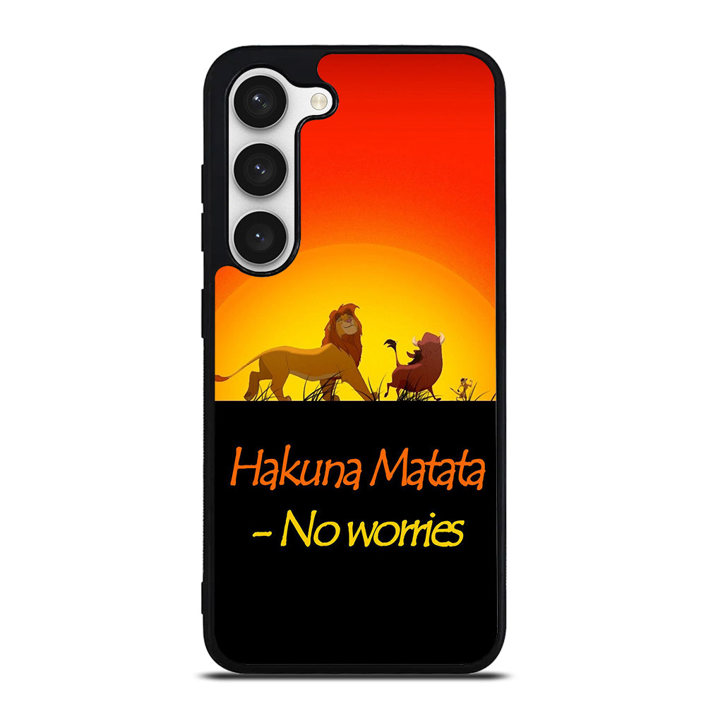 THE LION KING HAKUNA MATATA 2 Samsung Galaxy S23 Case Cover