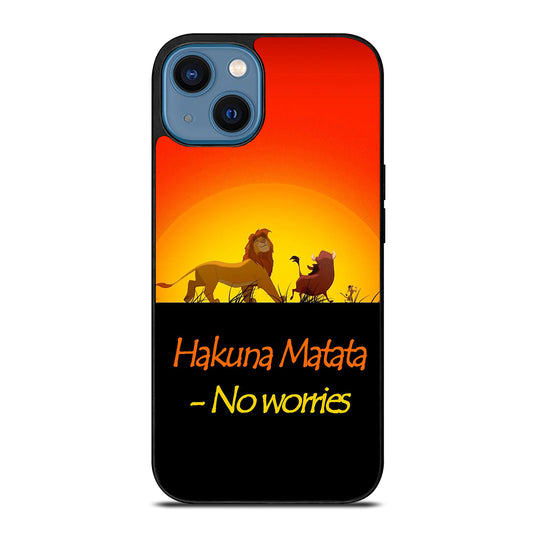 THE LION KING HAKUNA MATATA 2 iPhone 14 Case Cover