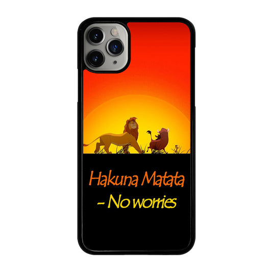 THE LION KING HAKUNA MATATA 2 iPhone 11 Pro Max Case Cover