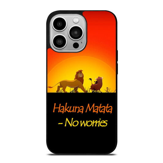 THE LION KING HAKUNA MATATA 2 iPhone 14 Pro Case Cover