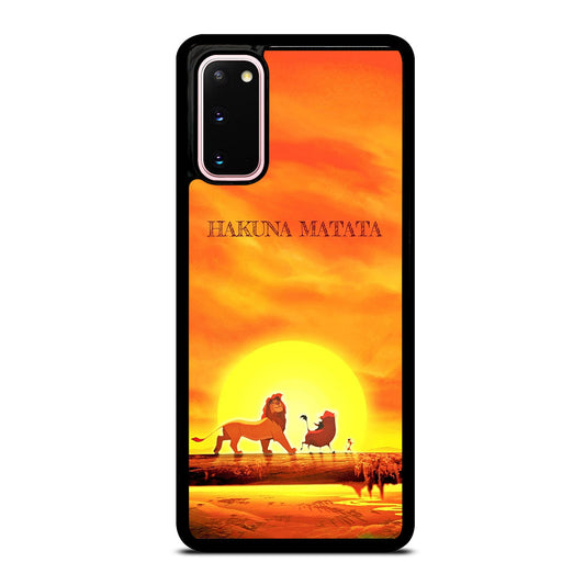 THE LION KING HAKUNA MATATA Samsung Galaxy S20 Case Cover