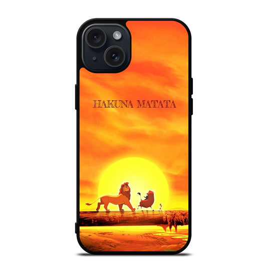 THE LION KING HAKUNA MATATA iPhone 15 Plus Case Cover