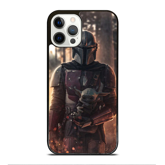THE MANDALORIAN AND BABY YODA iPhone 12 Pro Case Cover