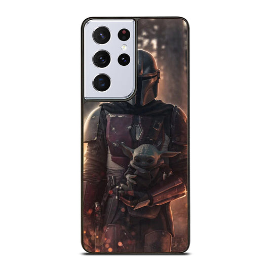 THE MANDALORIAN AND BABY YODA Samsung Galaxy S21 Ultra Case Cover