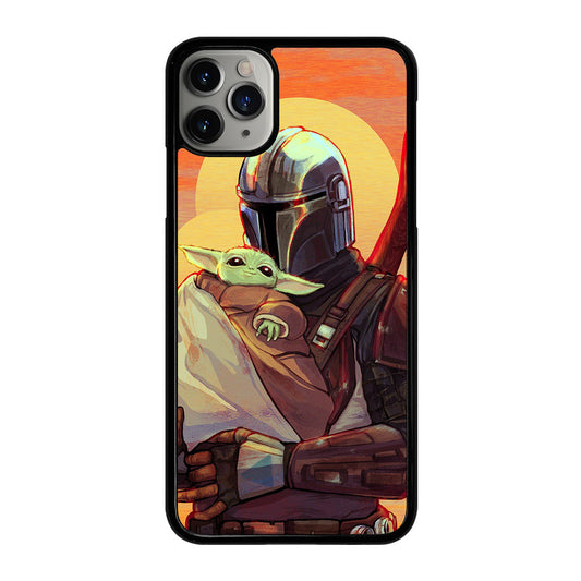THE MANDALORIAN AND BABY YODA 2 iPhone 11 Pro Max Case Cover