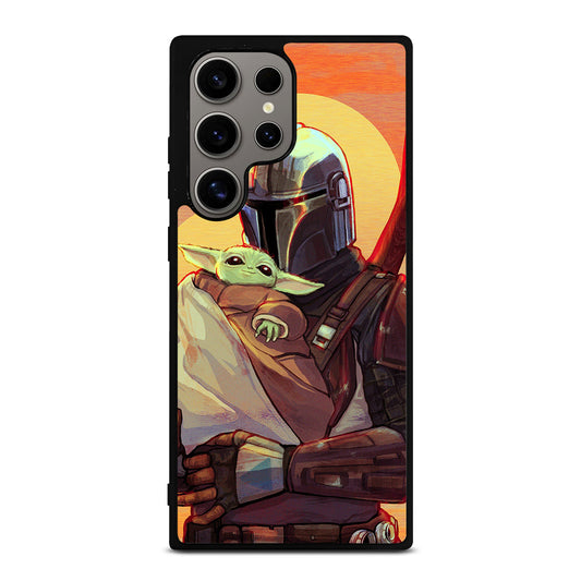 THE MANDALORIAN AND BABY YODA 2 Samsung Galaxy S24 Ultra Case Cover