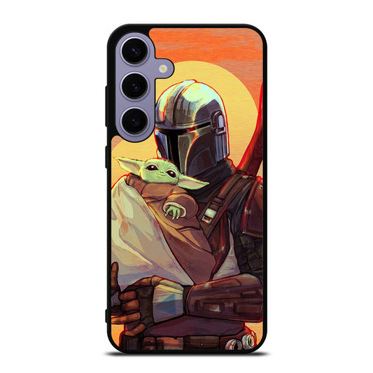 THE MANDALORIAN AND BABY YODA 2 Samsung Galaxy S24 Plus Case Cover