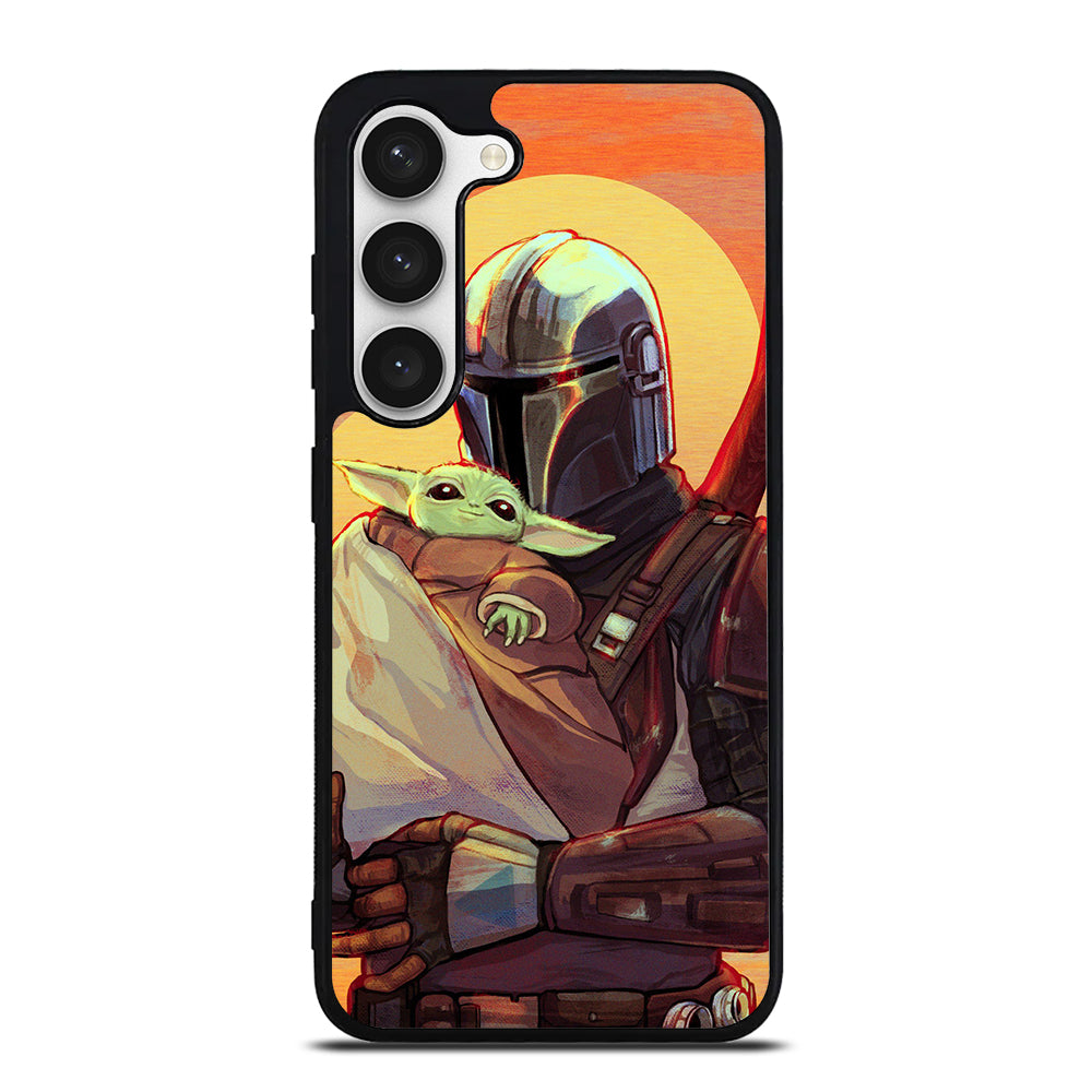 THE MANDALORIAN AND BABY YODA 2 Samsung Galaxy S23 Case Cover