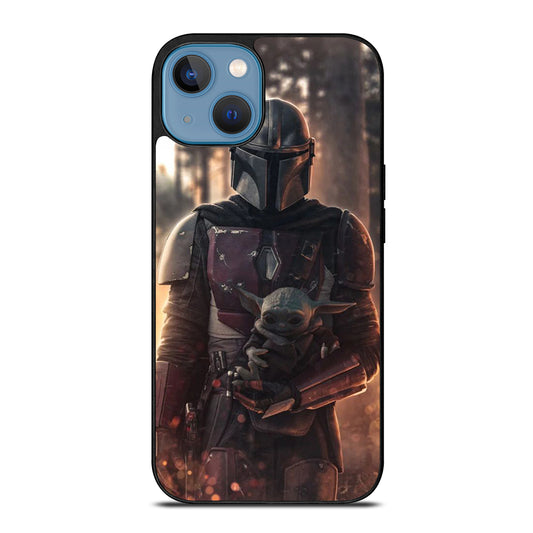 THE MANDALORIAN AND BABY YODA iPhone 13 Case Cover