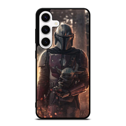 THE MANDALORIAN AND BABY YODA Samsung Galaxy S24 Case Cover