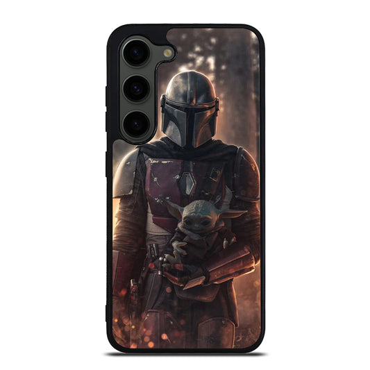 THE MANDALORIAN AND BABY YODA Samsung Galaxy S23 Plus Case Cover