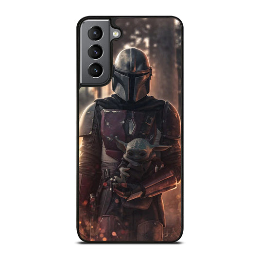 THE MANDALORIAN AND BABY YODA Samsung Galaxy S21 Plus Case Cover