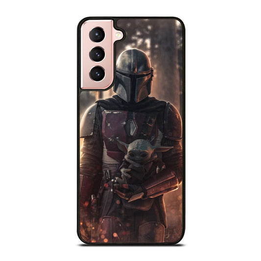THE MANDALORIAN AND BABY YODA Samsung Galaxy S21 Case Cover