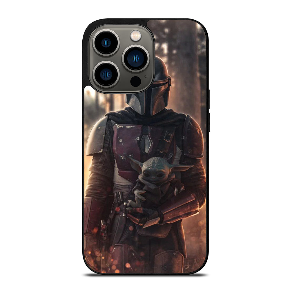 THE MANDALORIAN AND BABY YODA iPhone 13 Pro Case Cover