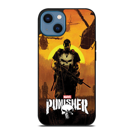 THE PUNISHER MARVEL POSTER iPhone 14 Case Cover