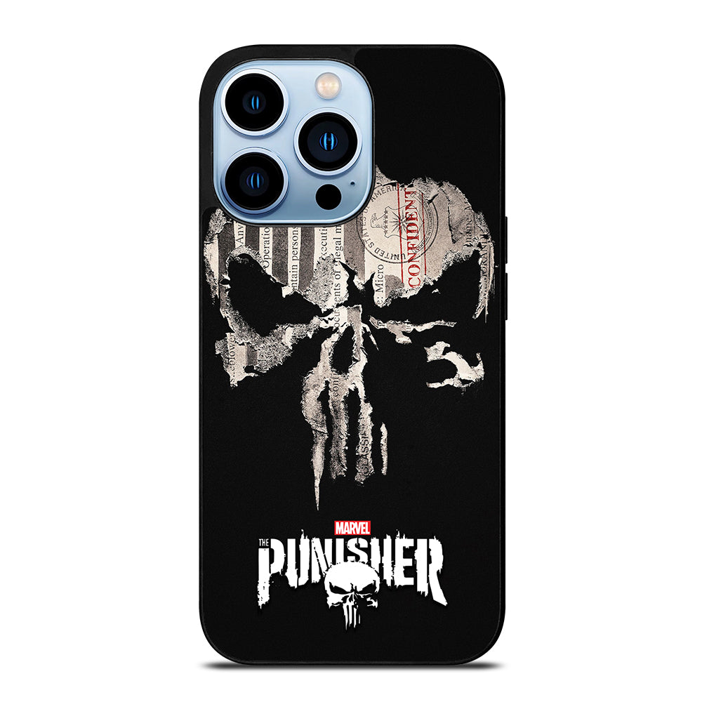 THE PUNISHER MARVEL SKULL LOGO 1 iPhone 13 Pro Max Case Cover