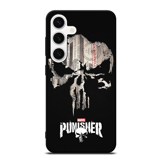 THE PUNISHER MARVEL SKULL LOGO 1 Samsung Galaxy S24 Case Cover