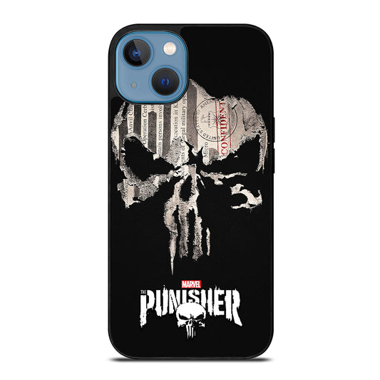 THE PUNISHER MARVEL SKULL LOGO 1 iPhone 13 Case Cover