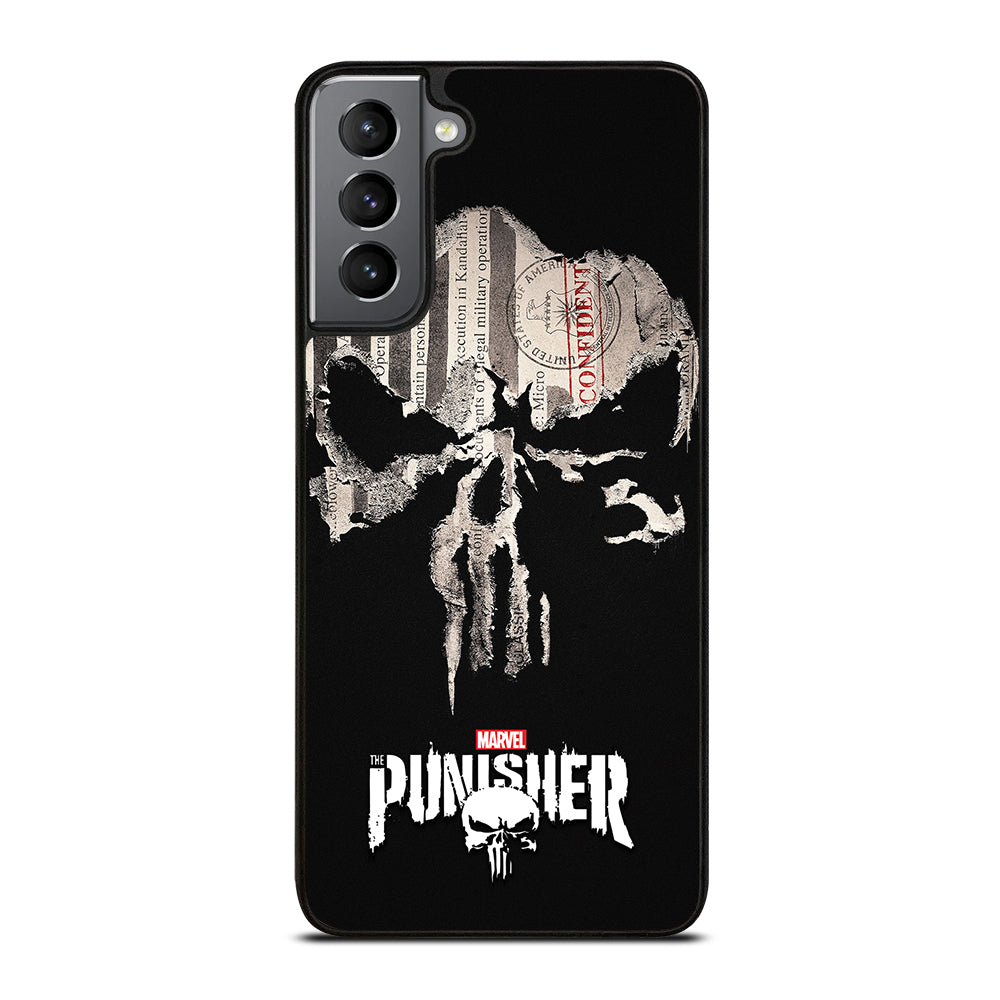 THE PUNISHER MARVEL SKULL LOGO 1 Samsung Galaxy S21 Plus Case Cover