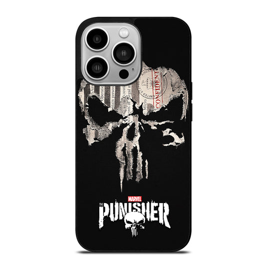 THE PUNISHER MARVEL SKULL LOGO 1 iPhone 14 Pro Case Cover