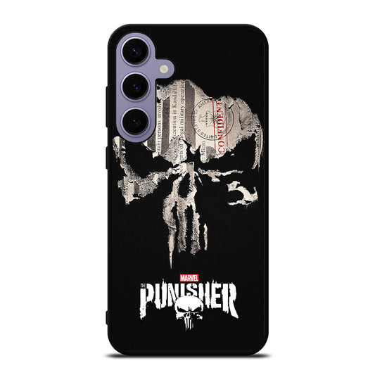 THE PUNISHER MARVEL SKULL LOGO 1 Samsung Galaxy S24 Plus Case Cover