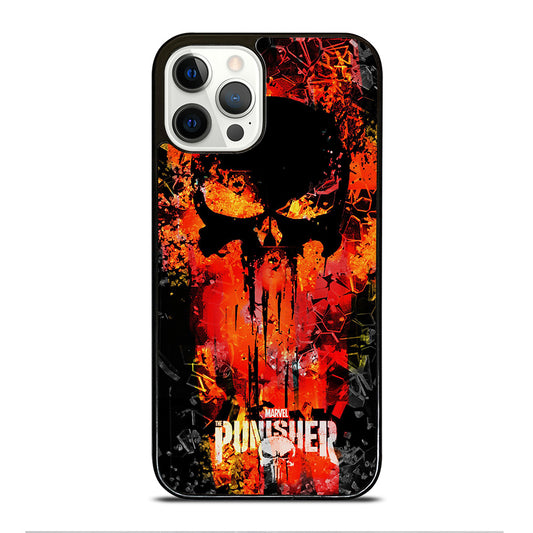 THE PUNISHER MARVEL SKULL LOGO 2 iPhone 12 Pro Case Cover